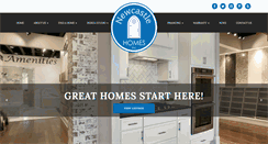 Desktop Screenshot of newcastle-homes.com
